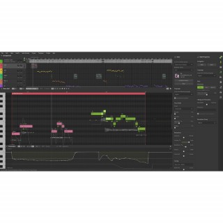 Dreamtonics Synthesizer V Studio 2 Pro 中文套組 AI 人聲/虛擬歌手 AI仿聲製作軟體 (內含3種人聲) (序號下載版)